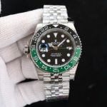 Clean Factory Insert ROLEX GMT-Master II 904L Steel 3186/2836 Movement 40mm Watch